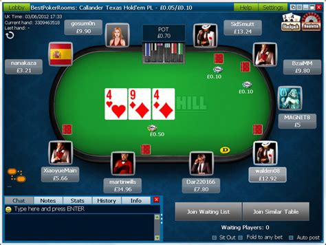 William hill poker aplicativo para ipad de download